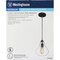 Westinghouse One-Light Adjustable LED Mini Pendant ORB, Clear Glass 6102600 - alternate 4